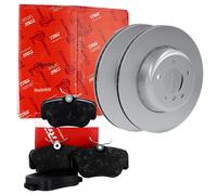TRW BREMSSCHEIBEN + TRW BELÄGE BREMSBELÄGE HINTEN