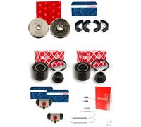Trw Bremstrommeln +bosch Backen +rbz +febi Radlager Passend Für Renault Twingo 2 Bremstrommel: A.b.s.: 2854s Ashika: 56000710c Ate: 24022030371 Ate