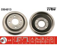 DB4013 TRW Bremstrommel