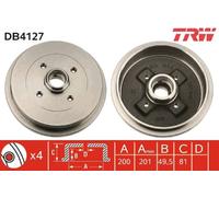 Bremstrommel TRW DB4127