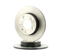 Bremsscheibe TRW DF2805 hinten, voll, 1 Stück