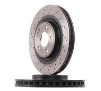 Bremsscheibe TRW DF6633S vorne, belüftet, perforiert, 1 Stück