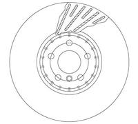 TRW DF6890S Bremsscheibe für BMW
