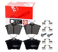 Trw Dtec Bremsbeläge Staub-reduziert Hinterachse Für Citroën C5 Peugeot 407 607 Bremsbelagsatz Scheibenbremse: A.b.s.: 37466 Abakus: 23102062 Aisin