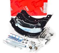TRW GS8769 Bremsbacken + Federn Nachsteller für MITSUBISHI COLT VI SMART FORFOUR