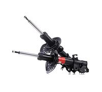 TRW JGM1055T 2x Stoßdämpfer Federbein Gasdruck Vorne Kompatibel mit NISSAN Qashqai/Qashqai +2 I J10, NJ10 E4302BR00B E4302JE21A E4303BR00B