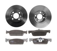 TRW Kit Vorderer Bremsen Für Renault Twingo SMART ForTwo 453 Scheiben + Beläge