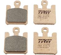 TRW Bremsbelagsatz, Scheibenbremse LUCAS TRW MCB742