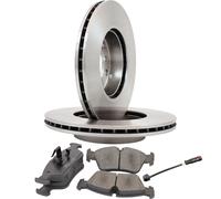 TRW Set Bremsscheiben vorne belüftet + Bremsbeläge für Mercedes GLK-Klasse X204