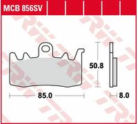 TRW Sinter Bremsbeläge vorne für Fantic Caballero 500 Scrambler