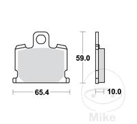 Bremsbelagsatz TRW MCB521