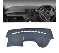 TTOILS Leder-Armaturenbrett-Abdeckung, Armaturenbrett-Matten-Teppich, für BMW 1er E81 E82 E87 E88 120i 135i 120d 2004-2011 Zubehör