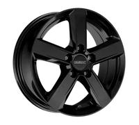 4x 18 Zoll Alufelgen für Skoda Karoq / Dezent TU black 7,5x18 ET46 (B-DR01022)