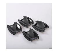 Türgriff Blende Für Hyundai Für Tucson IX35 2009-2014 Carbon Fiber Gloss Schwarz Chrom Auto Türgriff Abdeckung Schüssel Aufkleber Styling(Style3)