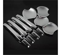 Türgriffabdeckungen Aus Kohlefaser-Chrom Für Civic 2006-2011 - Zierleisten Styling-Zubehör Abdeckung für Außentürgriffe des Autos(Style 2)