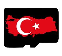 TÜRKEI Topo Karte microSD für GARMIN Navi Etrex Nüvi Astro Oregon Dakota Montana