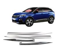 Türleisten für Peugeot 3008 2016-2023 Edelstahl Seitenschutz Chrom Zierleisten