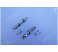 TÜRSCHLOSS SCHLIESSZYLINDER REPARATUR SET VORNE LR 1H0898081A 2x ORIGINAL VEGO