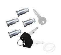 Türschlossantrieb Für Fahrradträger Dachträger Skiträger Querträger 1-Schlüssel-Schließzylinder-Sets 4er-Pack Gleichschließende Ersatzteile