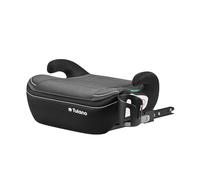 Tulano Cabby 30 Sitzerhöhung Auto ISOFIX - Kindersitzerhöhung Auto 125-150 cm - i-Size ECE R129/03 - Kindersitz ab 6 Jahre - Booster Seat mit Getränkehalter - Sitzschale Kinder 15-36 kg - Grau