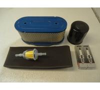 Tune Up Wartungsset, Luft/Kraftstoff/Ölfilter für Cub Cadet RZT50 Rasenmäher mit Kawasaki-Motor