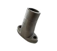 Tuning Ansaugstutzen 20/26 mm passend für Mikuni Bing Vergaser - Zündapp KS, GTS, C 50 - 19 mm Bing / 20 mm Mikuni - Innendurchmesser 20 mm - Lochabstand ca. 44 mm - Tuning Ersatzteil