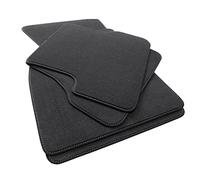 tuning-art 5J-154 Luxus Fußmatten für BMW 5er G31/ G30 Touring Limo 2017-, Naht:Silber