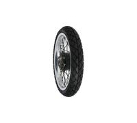 Tuning-Komplettrad hinten 2,5x16" Alufelge + Nabe und Speichen schwarz + Reifen