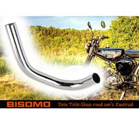 Tuning Krümmer Ø 32mm verchromt Simson S50 S51 für Auspuff Typ 2