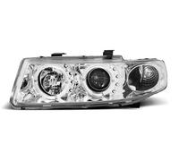 Tuning-Tec LED Angel Eyes Scheinwerfer für Seat Leon 1M / Toledo 99-04 chrom