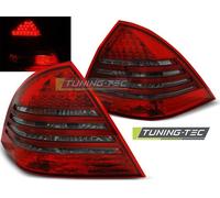 Tuning Tec Led Rückleuchten passend für Mercedes C-Klasse W203 00-04 Rot Smoke Led