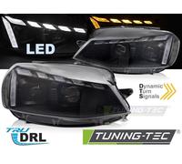 Tuning Tec Scheinwerfer Full LED passend für Drl Seq VW Golf 7 17-19 Black