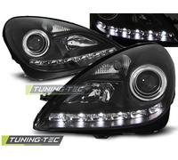 Tuning Tec Scheinwerfer passend für Mercedes R171 Slk 04-11 Daylight Schwarz