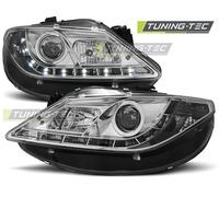 Tuning Tec Scheinwerfer passend für Seat Ibiza 6J 06.08-12 Daylight Chrom