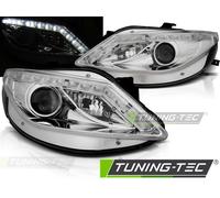 Tuning Tec Scheinwerfer passend für Seat Ibiza 6J 06.08-12 Daylight Chrom