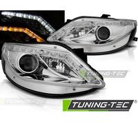 Tuning Tec Scheinwerfer passend für Seat Ibiza 6J 06.08-12 Daylight Led Chrom