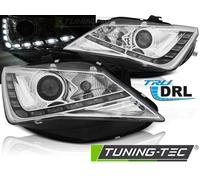 Tuning Tec Scheinwerfer passend für Seat Seat Ibiza 6J 12- Drl R87 Chrom