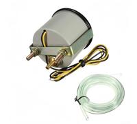 Turbo-Manometer, für Auto-Turbo-Boost-Messgerät, 52 mm, mit LED-Display und ABS-Gehäuse, 12 V Druckmesser, Turbo-Boost-Monitor, Armaturenbrett-Instrumenten-Cluster