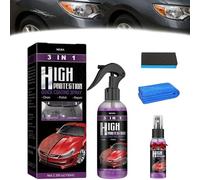 Turbo Shine Nexa 2025 Upgrade - 3-in-1-Spray und Kratzerentferner für Autos, Metall und Werkzeuge, Hochschutz-Schnellbeschichtung, Farberfrischung und Glanz (1 Pcs)