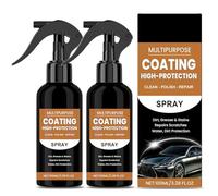 Turbo Shine Nexa,Nexa 2.0 3 in 1 High Protection Quick Car Coating Spray,Car Coating Fast Wax Polishing Spray for Scratches,Nexa Car Scratch Remover (2Pcs)