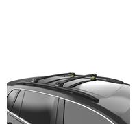 TURTLE DACHTRÄGER AIR-1, Barrenlänge 118 cm Aluminium Dachgepäckträger, 75 kg Tragfähigkeit-Abschließbarer, Einstellbarer Fahrrad und Skiträger, Kompatibel mit Mercedes-Benz VITO W447 2015-2024