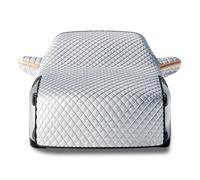 TVVXIO Auto Frontscheibenabdeckung, für Ford Transit Custom 2017 2018 2019 2020 2021 2022 2023 2024 Windschutzscheibenabdeckung, Scheibenabdeckung Auto Winter, Magnet Fixierung