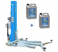 Twin Busch ® 1 Säulen Hebebühne 2,5 t MOBIL - inkl. Öl und Versand