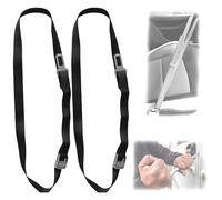 Twowinds - Gurt Diebstahlschutz für Wohnmobile, Wohnwagen, Auto, LKW, Riemen - Türverriegelung (2 Stück)