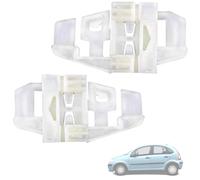 Twowinds - Regulierungsclips Fensterheber Kompatibel mit Renault Scenic, Modus Grand Scenic, Citroen C3 Xsara - 8200335242-8200277578 - Clips Befestigung Regulierungsclips Elektrische Fensterheber