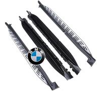 TXCDF Auto Trittbretter Seitenschweller für BMW,Anticrash Seitenschürze Schweller Seitentrittleistenpedale Exterieurschutz Zubehör