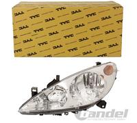 TYC HAUPTSCHEINWERFER H1/H7 LINKS passend für H1/H7 passend für PEUGEOT 307 2.0