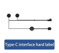 TYPE-C-Schnittstelle für Helm-Bluetooth-Headset für LEXIN B4FM/GTX/G2P/G16/G1