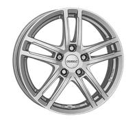 Dezent TZ silver 7.5x18" ET50 LK5 114.3 ML 71.6 Alufelgen 18 Zoll
