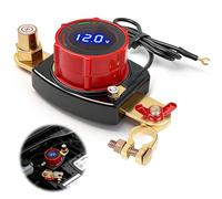 TZEKING Batteriehauptschalter,Auto Batterie Trennschalter 12V-48V,Trennschalter Wasserdicht,Batterieschalter,Batterietrennschalter Akku,Batterie Hauptschalter für Auto Motorrad Marine Boat Caravan